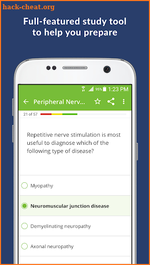 Neurology Exam Review & Practice Questions screenshot