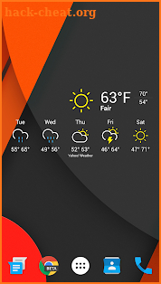 Neutral Weather Icon Set for Chronus screenshot
