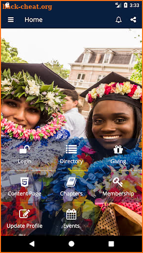 Nevada Alumni App screenshot