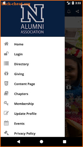 Nevada Alumni App screenshot