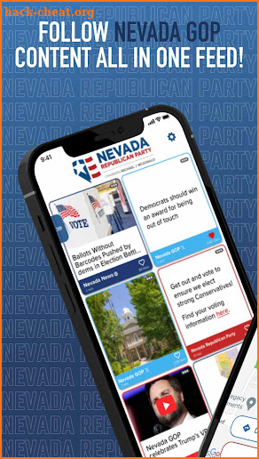 Nevada GOP screenshot