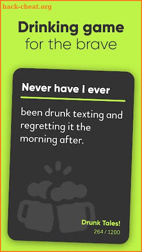 Never Have I Ever - Drinking game 18+ screenshot