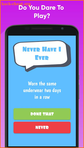 Never Have I Ever - Party Game screenshot