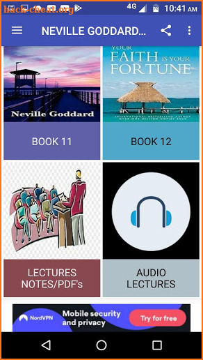 Neville goddard lectures screenshot
