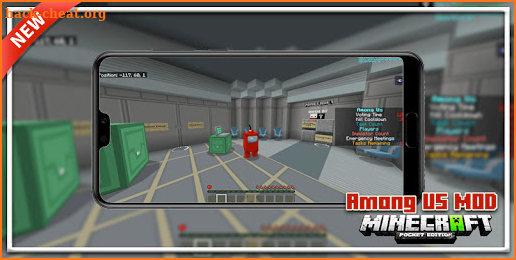 New Among Us Minecraft PE 2021 screenshot