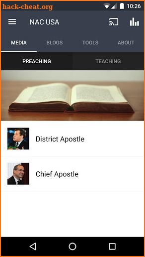 New Apostolic Church USA screenshot