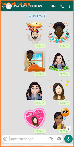 New Avatars Stickers For Whatsapp - WASTICKERAPPS screenshot