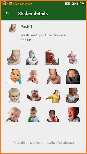 👶 New Baby Memes Stickers WAstickerApps screenshot