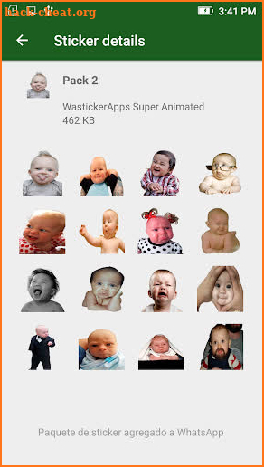 👶 New Baby Memes Stickers WAstickerApps screenshot