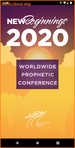 New Beginnings Conference 2020 screenshot