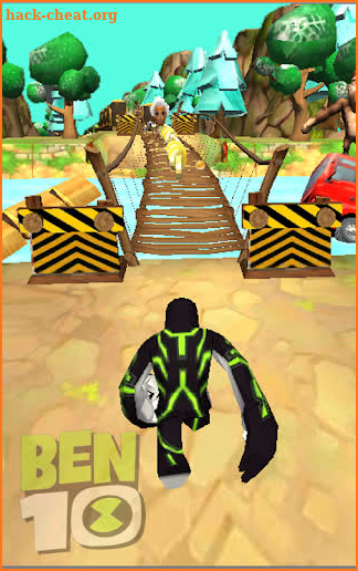 New Ben Alien Boy Rush - Jungle Escape Run screenshot