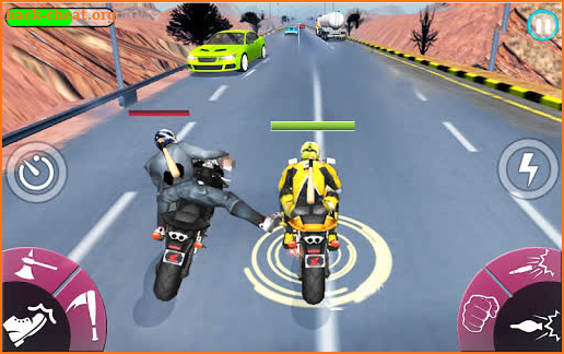 New Bike Attack Race - Bike Tricky Stunt Riding screenshot