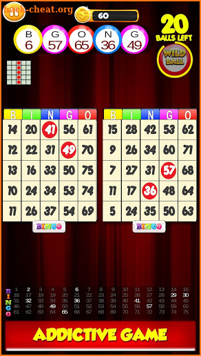 New Bingo Cards Game Free screenshot