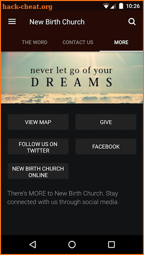 New Birth Church screenshot