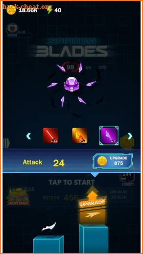 New Blade Hero Spin your blade to win Tips screenshot