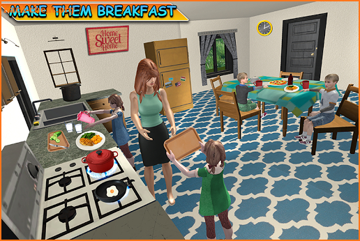 New Born Baby Quadruplets: Mother Sim screenshot