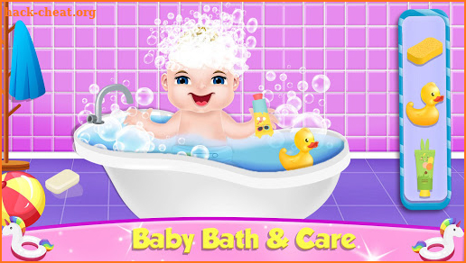 New Born Baby Sitting: Babysitter Daycare Game screenshot