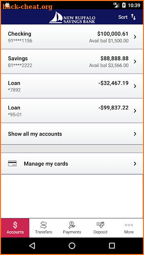 New Buffalo Savings Mobile screenshot
