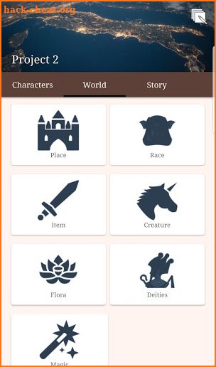 new Character Story Planner 2 screenshot