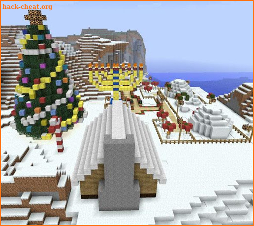 New Christmas maps for MCPE screenshot