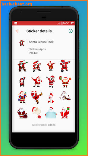 New Christmas Stickers for WAStickerApps screenshot