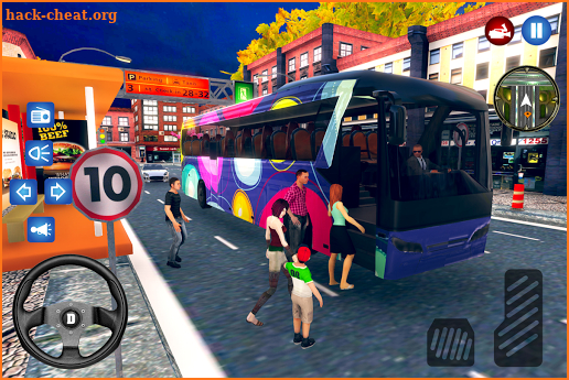 New City Bus Driver Simulator 2018 Pro Game screenshot
