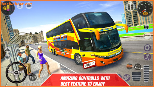 New City Coach Bus Simulator Game - Bus Games 2021 screenshot