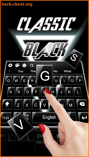 New Classic Black Keyboard screenshot