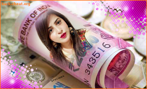 New Currency Note Frame Photo Editor screenshot