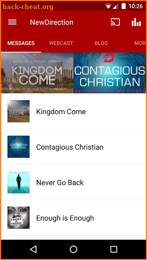 New Direction Christian Church screenshot
