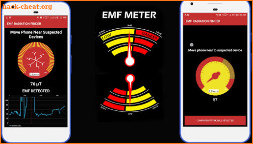 New EMF Detector: EMF Meter - EMF Radiation Finder screenshot