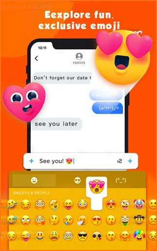 New Emoji 2020 - GIF & Sticker for FREE screenshot