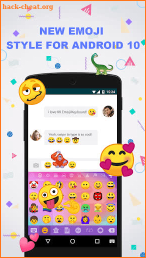 New Emoji for Android 10 screenshot