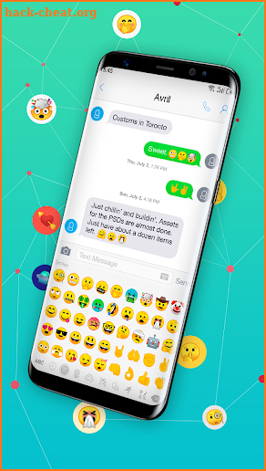 New Emoji for Android 8.1 screenshot