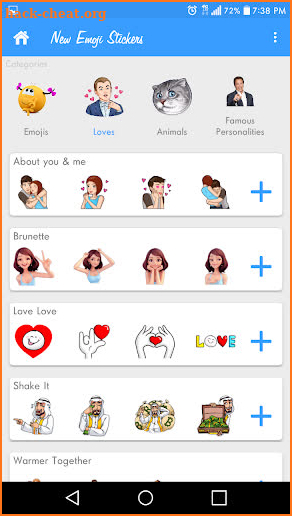 New Emoji Stickers for Whatsapp- Add WAStickerapps screenshot