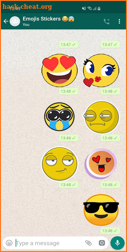 New Emojis Stickers 3D Animated WAStickerApps screenshot