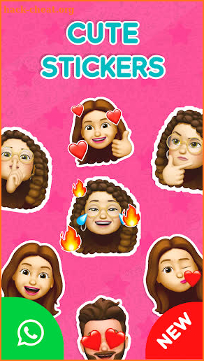 New Emojis Stickers WAstickerApps New 3D Animated screenshot
