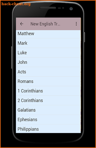 New English Translation - NET Bible for Free screenshot