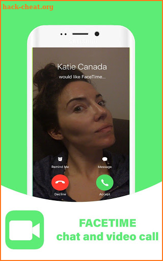 New FaceTime Call Advice for Android screenshot