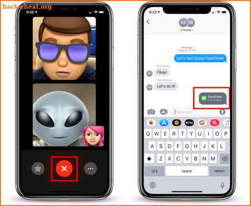 New FaceTime Calls & Messaging Video Calling Tips screenshot