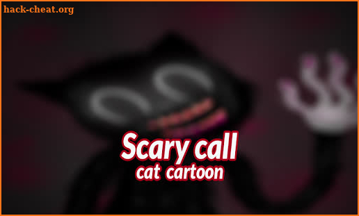 New Fake Call Cat cartoon Horror Video Call screenshot