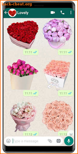 New Flowers Stickers 2020 🌹 WAStickerApps Flowers screenshot