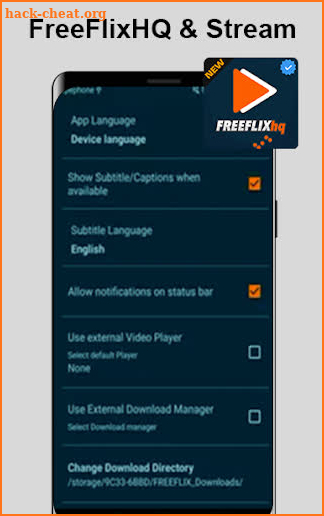New free flix V2 MOVIES Informations 2020 screenshot