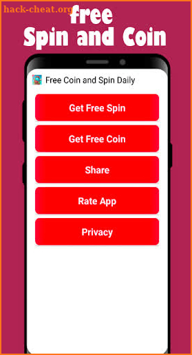 New Free Spin And Coin Reward screenshot