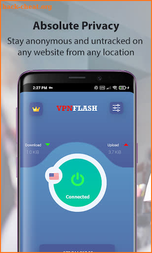 New free VPNFlash - Fast unlimited proxy security screenshot