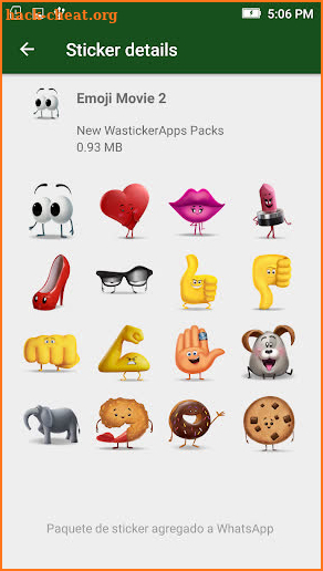 🔥 New Funny Stickers Emojis 3D WAstickerapps screenshot