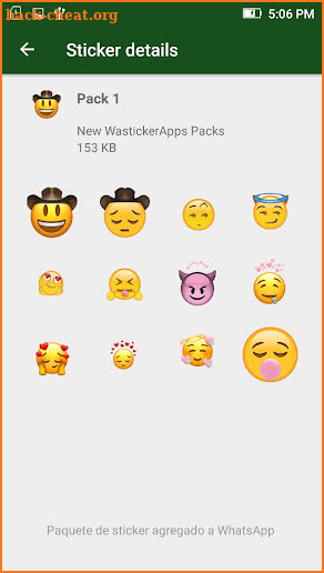 🔥 New Funny Stickers Emojis 3D WAstickerapps screenshot