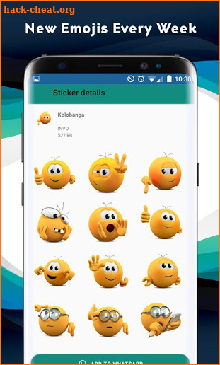 New Funny Stickers for WhatsApp - Free WAStickers screenshot