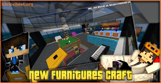 New FurniCraft Mod For MCPE - Furniture Craft Game screenshot