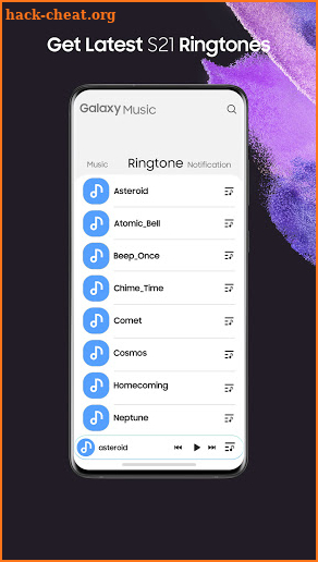 New Galaxy S21 Ringtone For S21 Ultra Ringtones screenshot